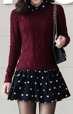 新穎款式 高領毛衣，演繹精致典雅與知性端莊