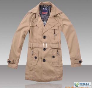 韓國STS男裝春季新品 時(shí)尚休閑長版風(fēng)衣外套S11A9613款式解析